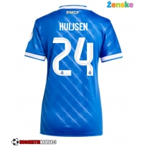 Ženske Nogometnih dresov Real Madrid Dean Huijsen #24 Tretji 2025-26 Kratki rokavi